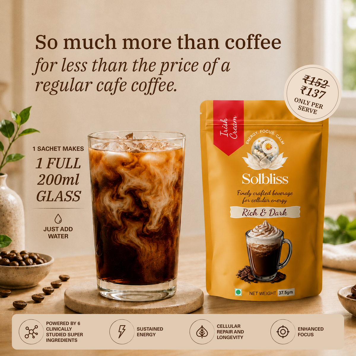 Solbliss Instant Coffee